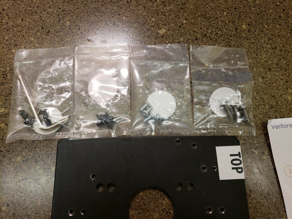 Verifone DCA-1001 Universal Adapter Plate With Hardware