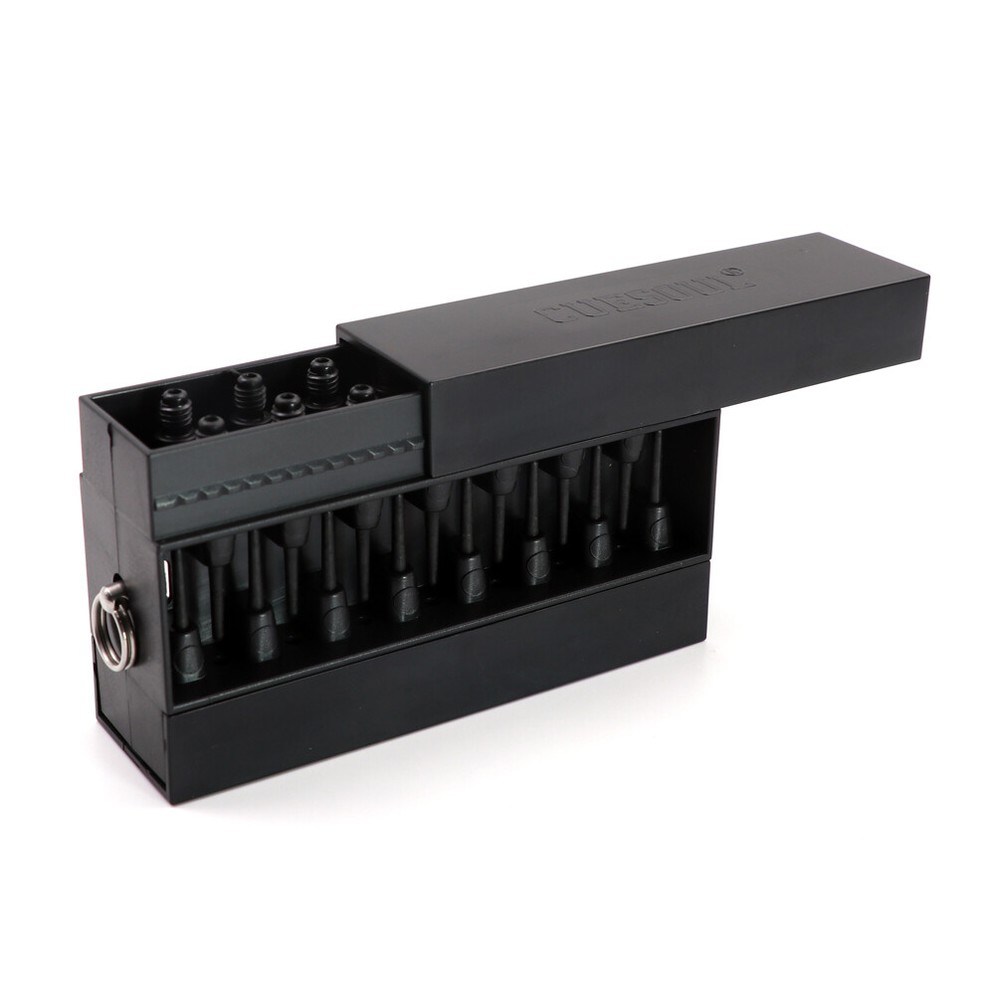 CUESOUL TOUCH-Point Dart Soft Tips withTouch Dart Case Tool-Black