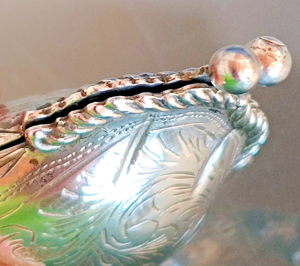 800 Silver miniature, microfusion purse