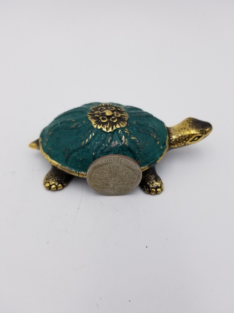 Brass Green Turtle sculpture India