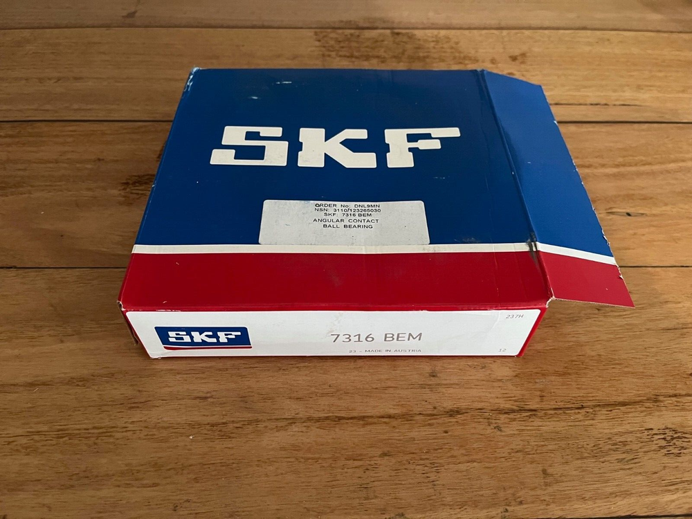 SKF Bearing 7316 BEM Angular Contact ball Bearing