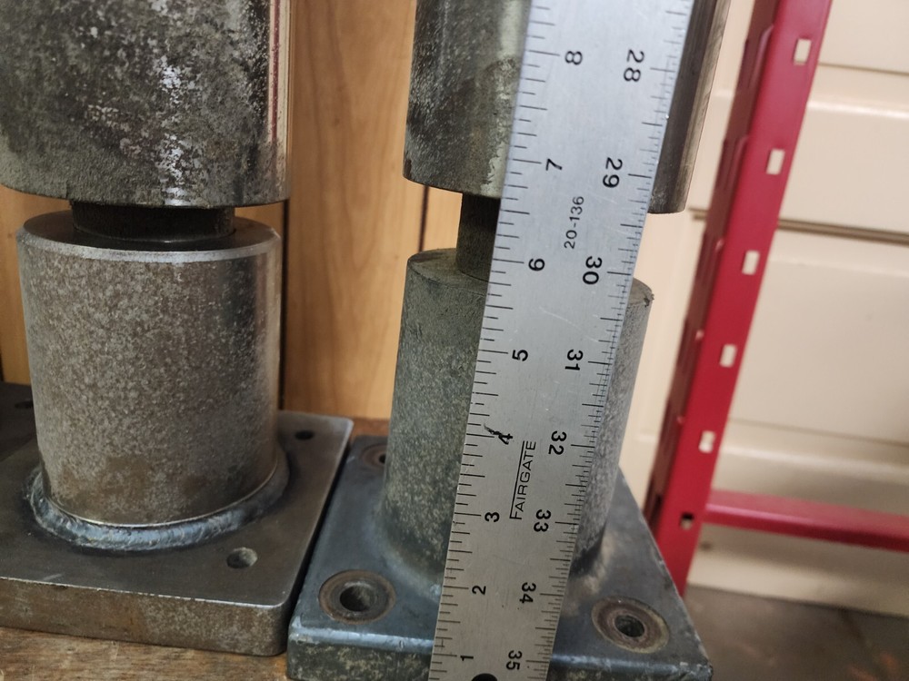 Heavy Duty Industrial Post / Guide Roller