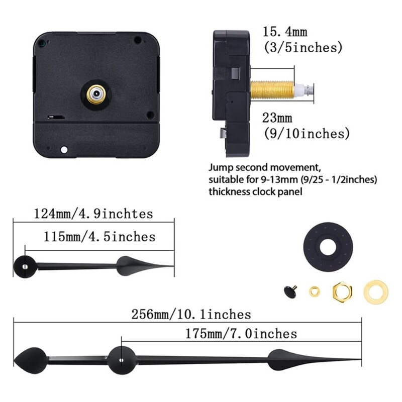High Torque Clock Accessories Wall Clock DIY Movement Mechanism Replacement Part
