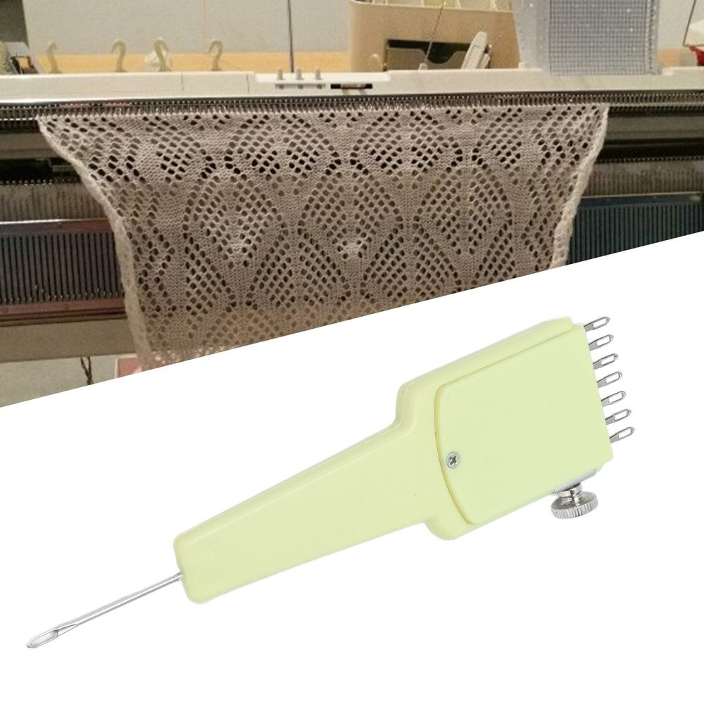 Knitting Machine Holder Transfer Tool W/ 7 Needles For Sewing Machine Knitting