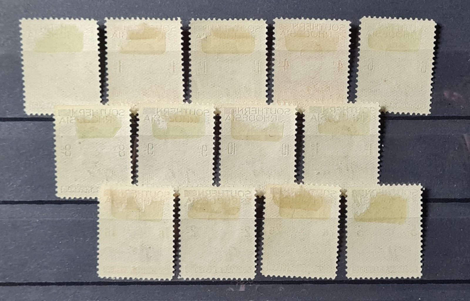 Southern Rhodesia 1937 George Vl sg40-52 Mounted Mint Clean Fresh As Pictures.