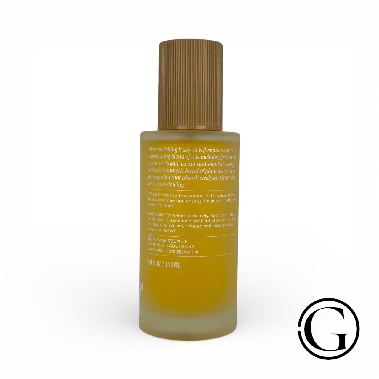 Saltair ~ Body Oil. Luxurious Santal Bloom after Shower & Bath Oil Moisturizer