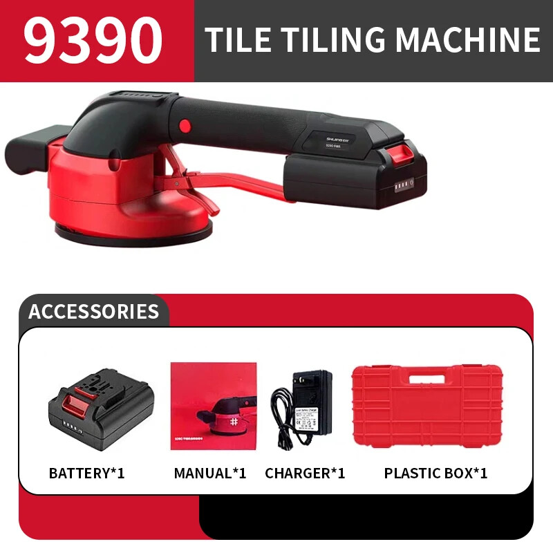 6-Speed Tile Tiling Machine Electric Tile Paver Wall Floor Laying Vibrating Tool