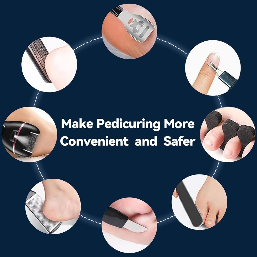 Electric callus remover test winner with3 replacement rollers to remove calluses