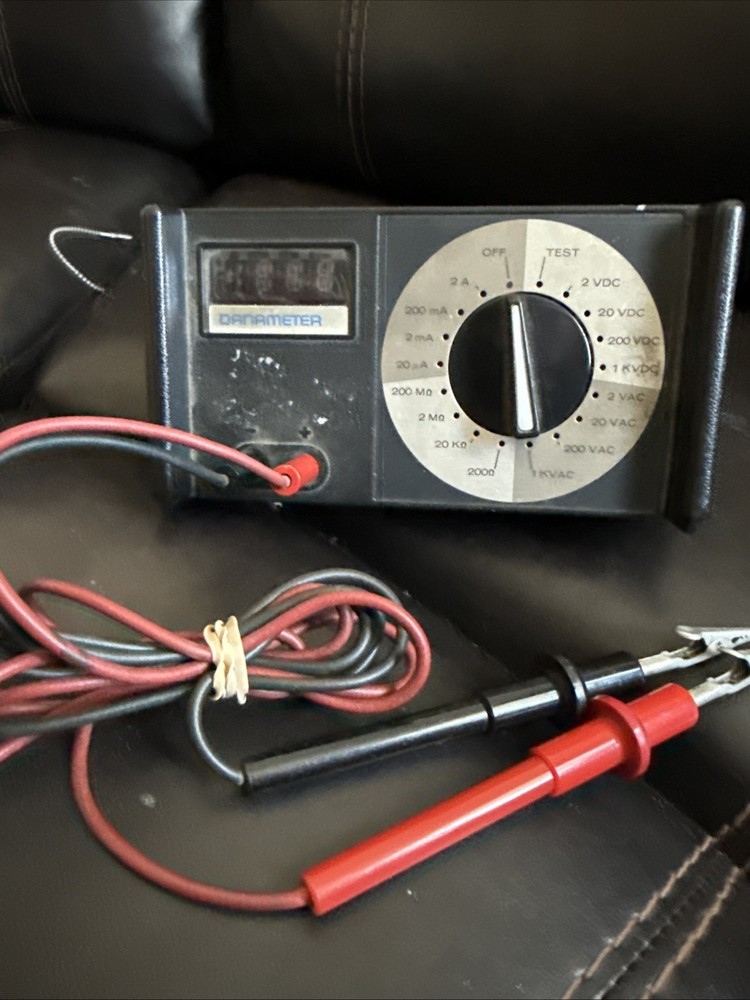 Vintage Racal Dana  Instruments Danameter Model 2000a Powers On