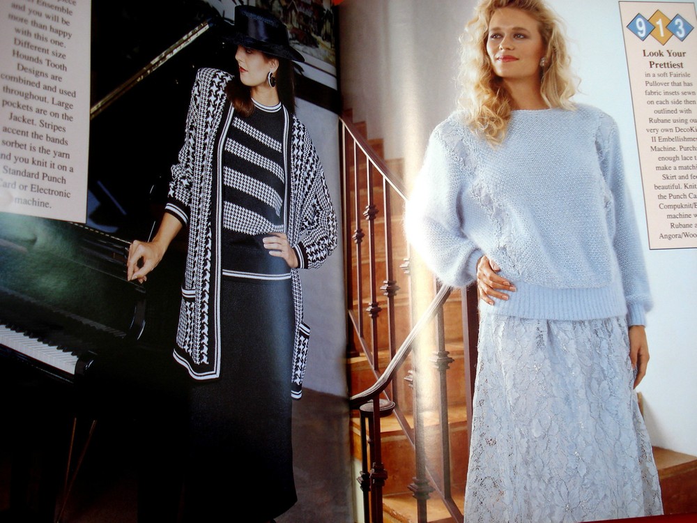 Knitking Magazine Volume 25, Issue 1 Patterns Standard & Bulky Knitting Machine