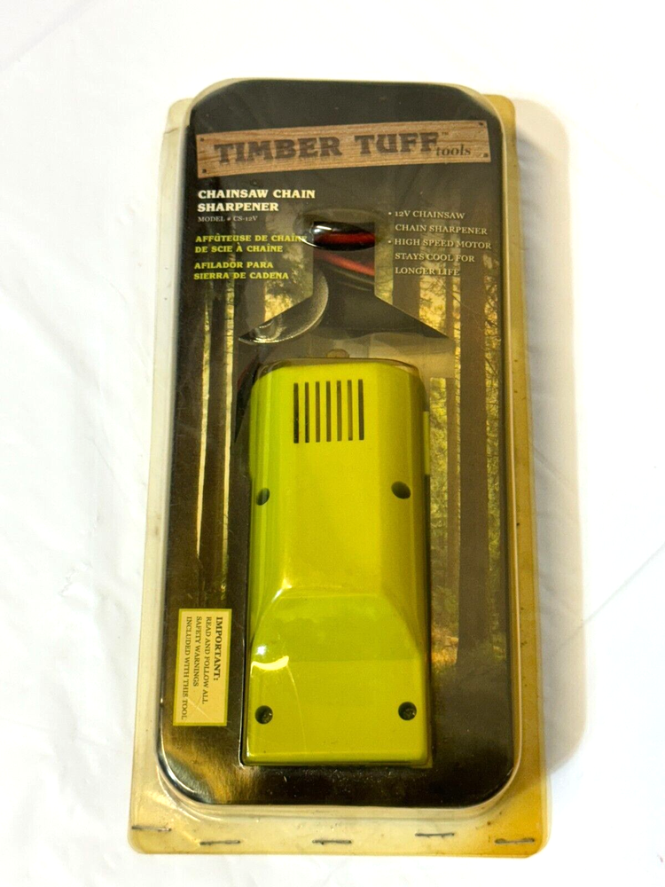 Timber Tuff 12 Volt Chainsaw Chain Sharpener CS-12V (FREE SHIPPING)