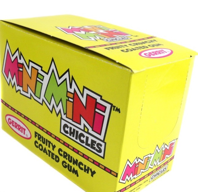 Mini Mini Gum 🍬 | Tiny Bite-Size Bubble Gum | Fun Novelty Candy - FIVE PACK