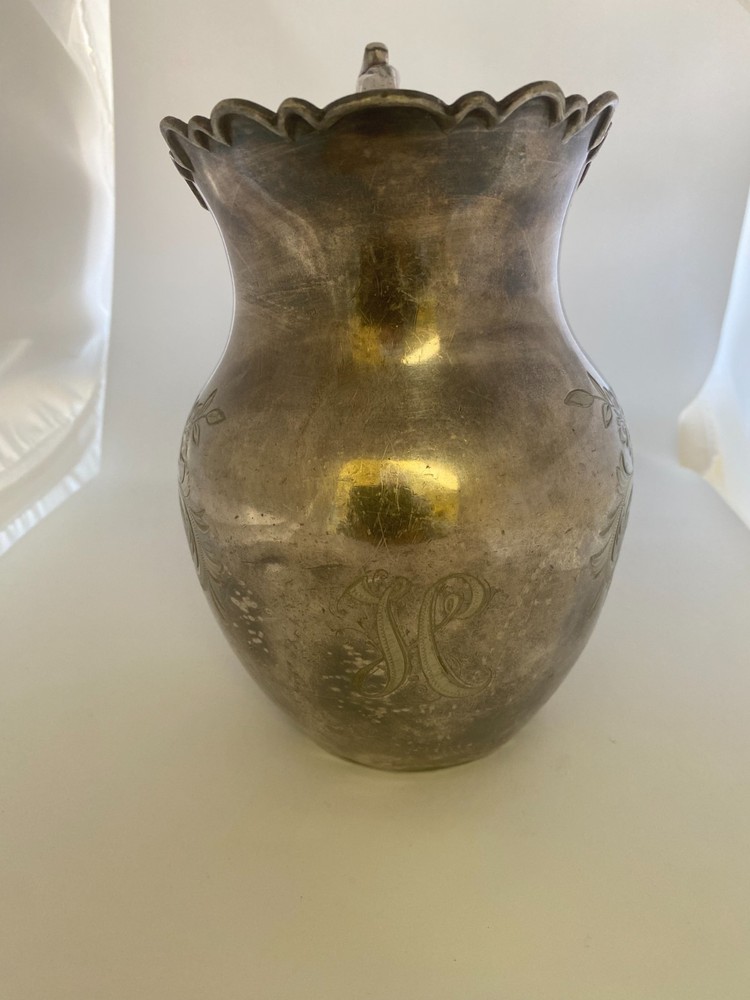 Silver plate Rogers Smith & Co pitcher