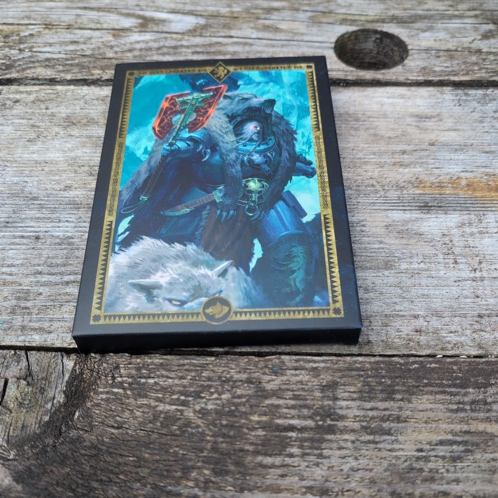 Warhammer 40k Space Wolves 10th Edition Codex Data Cards - Code Used