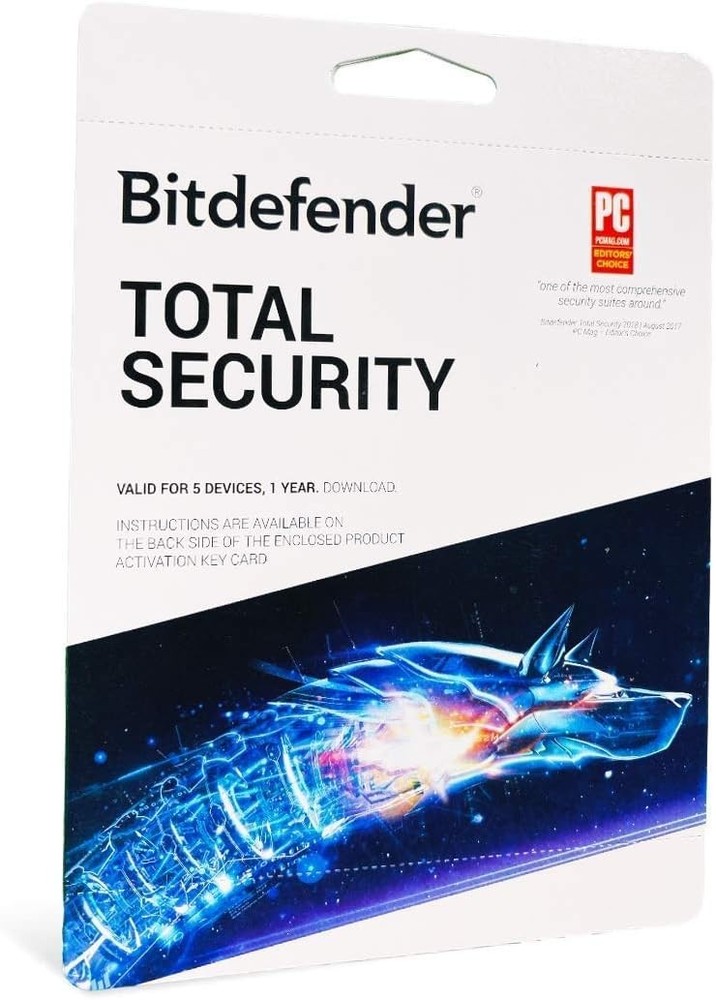 Complete Antivirus & Internet Security Suite - Total Security 2025 for 5 Devices