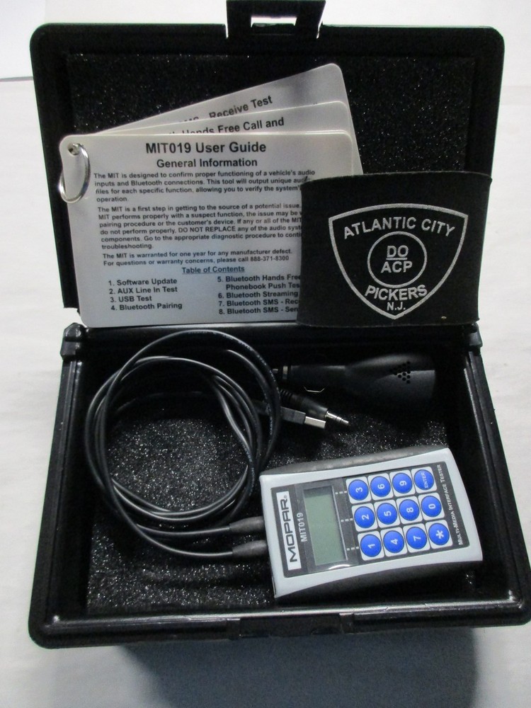 MILLER MOPAR TOOL MIT019 MULTI-MEDIA INTERFACE TESTER