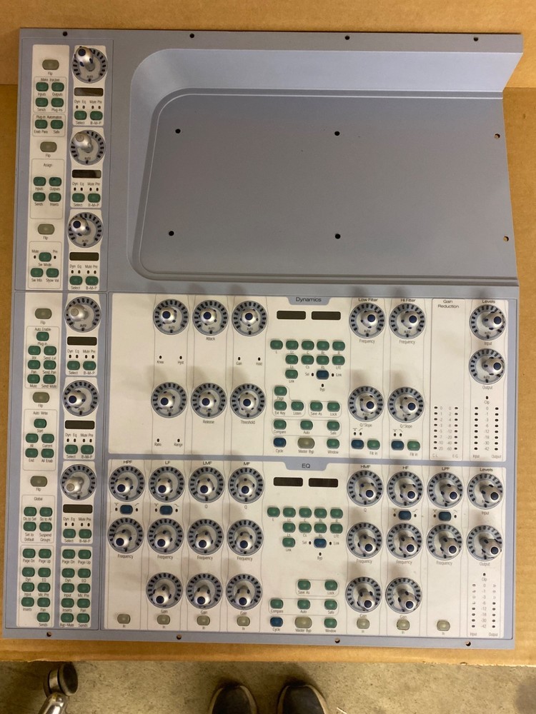 Digidesign Avid D-Control Left PCB,  Dynamics & EQ Knob /Channel Control Panel