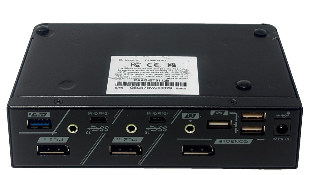 2-Port USB 3.0 SuperSpeed (KVM Switch)