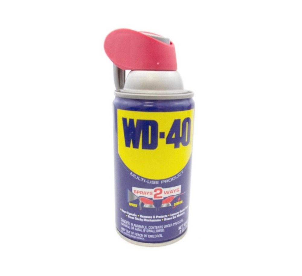 WD 40 storage stash can