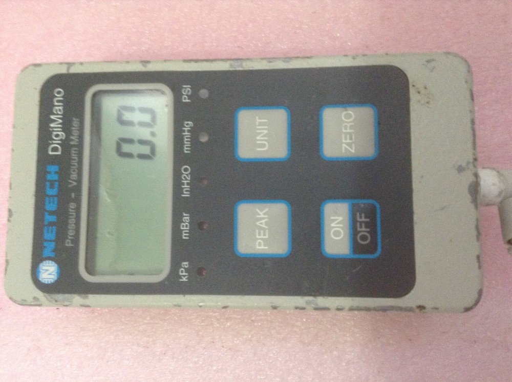 Netech DIGIMANO Pressure Vacuum Meter
