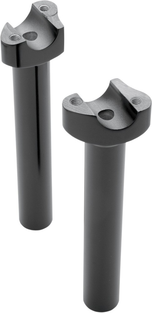 DRAG SPECIALTIES 241615 Risers - Straight - 8" - Black