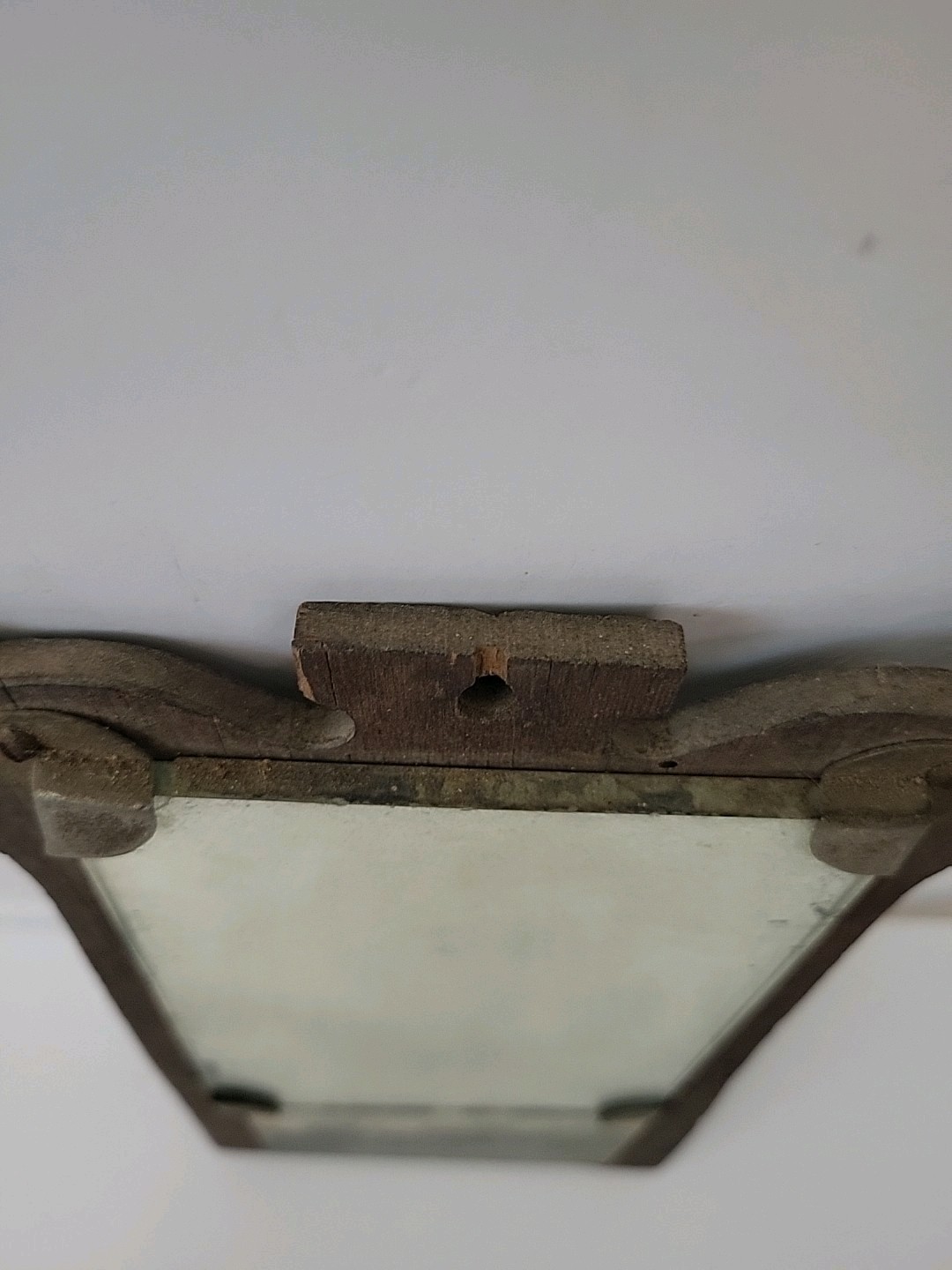 1920's ? SCARCE Reagor Spring ,Texas Cotton Gin Advertising, Mirror/ Wood Sign