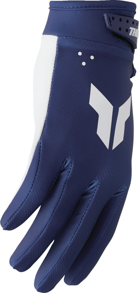 Thor Launchmode Mens MX Offroad Gloves Navy