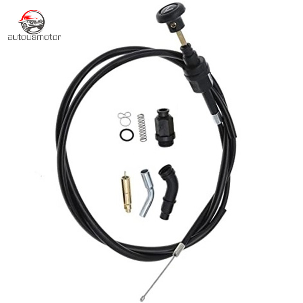 Choke Cable & Starter Valve Plunger Kit For Honda Rancher 350 TRX350 FE TM TE