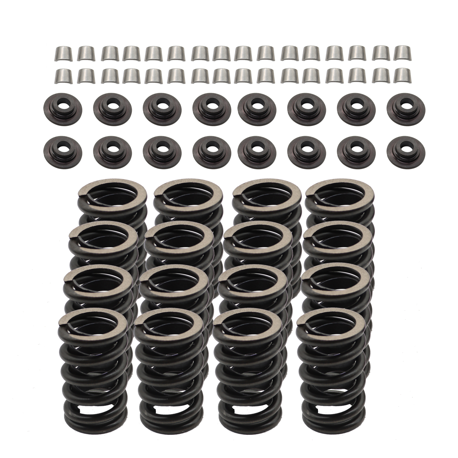 Fits For Chevrolet SBC 327 350 400 Valve Springs Kit w/Steel Retainers HD Locks