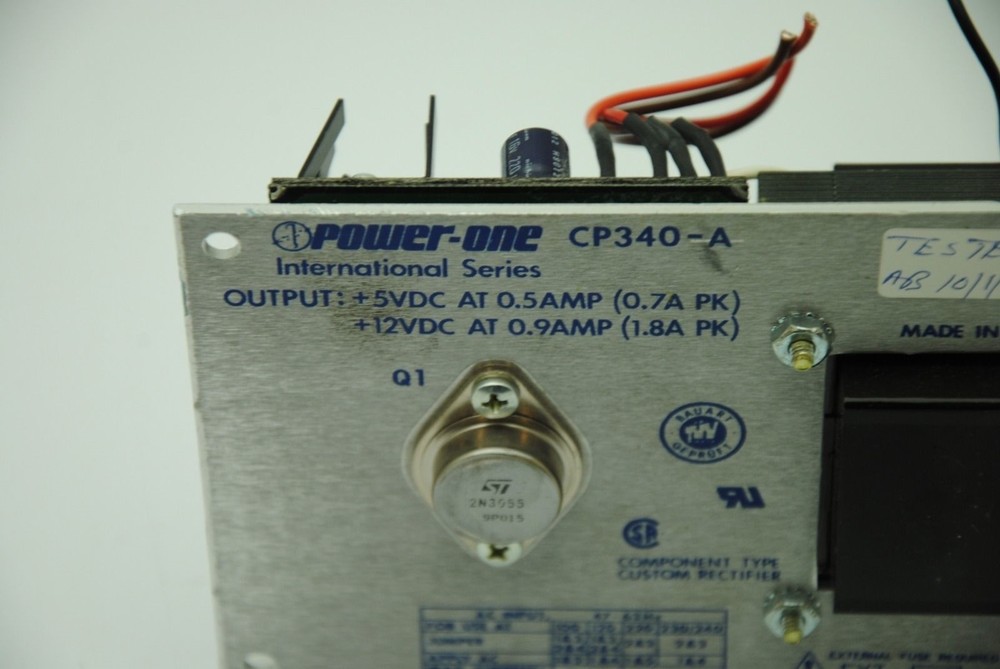 Power-One CP340-A, Power Supply