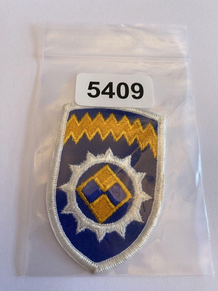 US Army Alaska Support Command Patch Full Color Patch INV5409