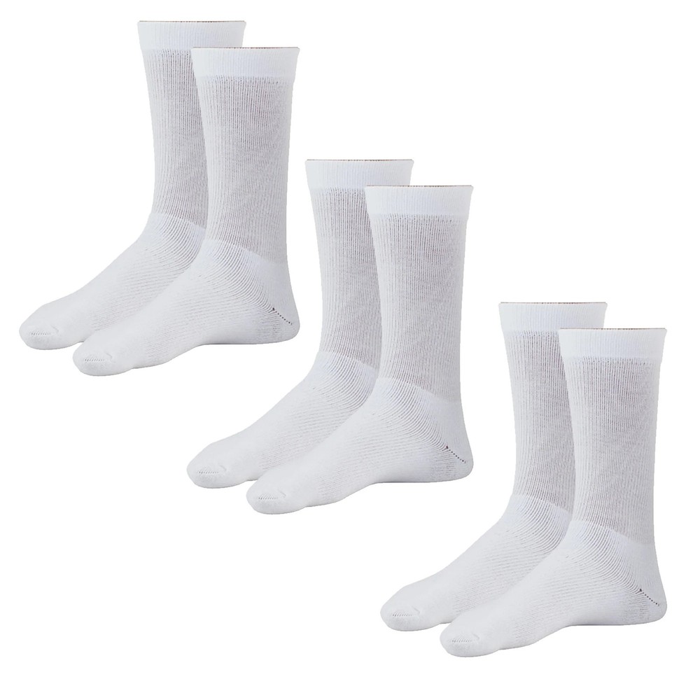Ames Walker 131 Coolmax Crew Socks 8-15 mmHg (3 Pack)