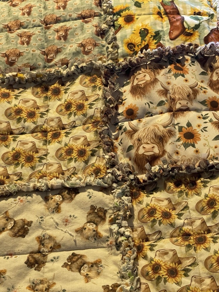 Scottish Highland Rag Quilt