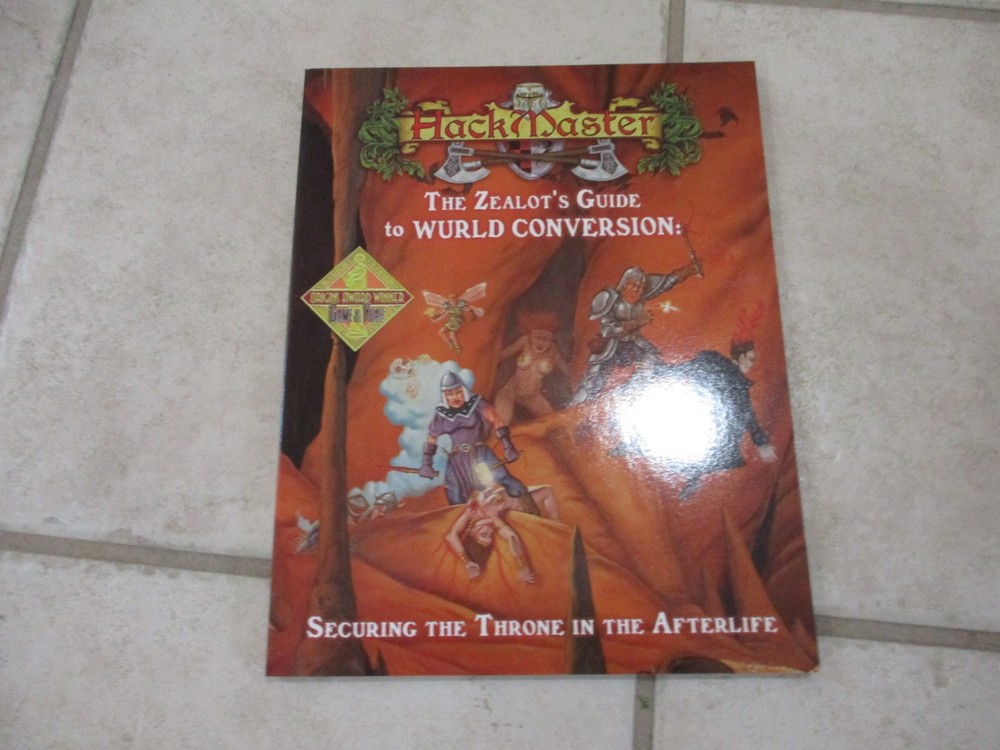 Hackmaster The Zealot's Guide to Wurld Conversion