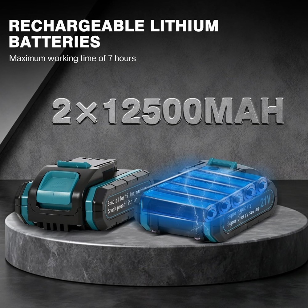 Tile Vibration Tool, 11” Tile Suction Cup Tool, Tile Installation Leveling Machi