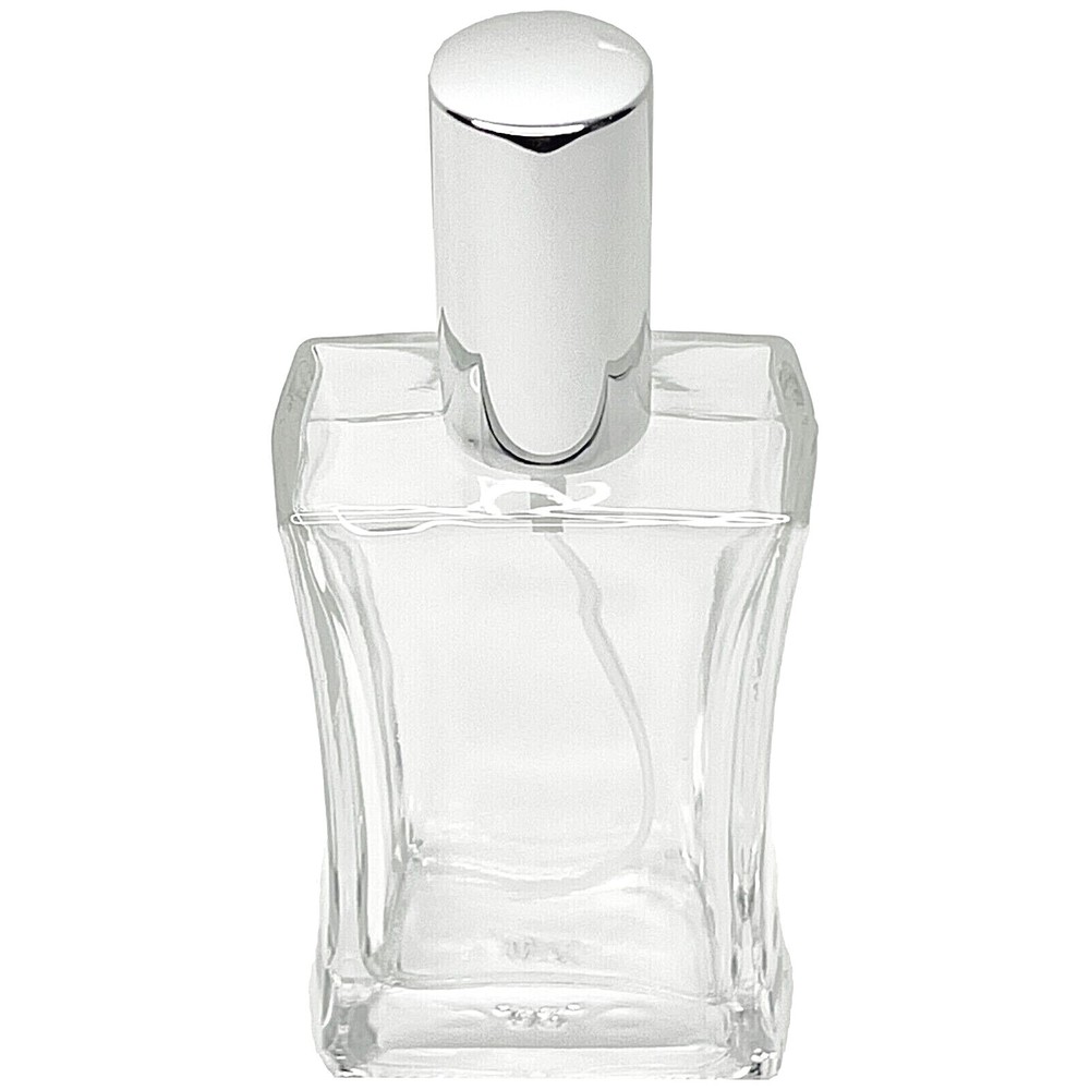 100ml 3.3oz refillable hourglass thick glass perfume spray bottles refillable