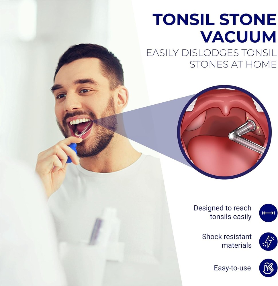 Oravix Tonsil Stone Vacuum, Remover Vacuum Suction, Tonsil...