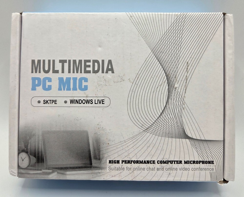 Multimedia PC Computer Microphone with 3.5mm (1/8") audio connector