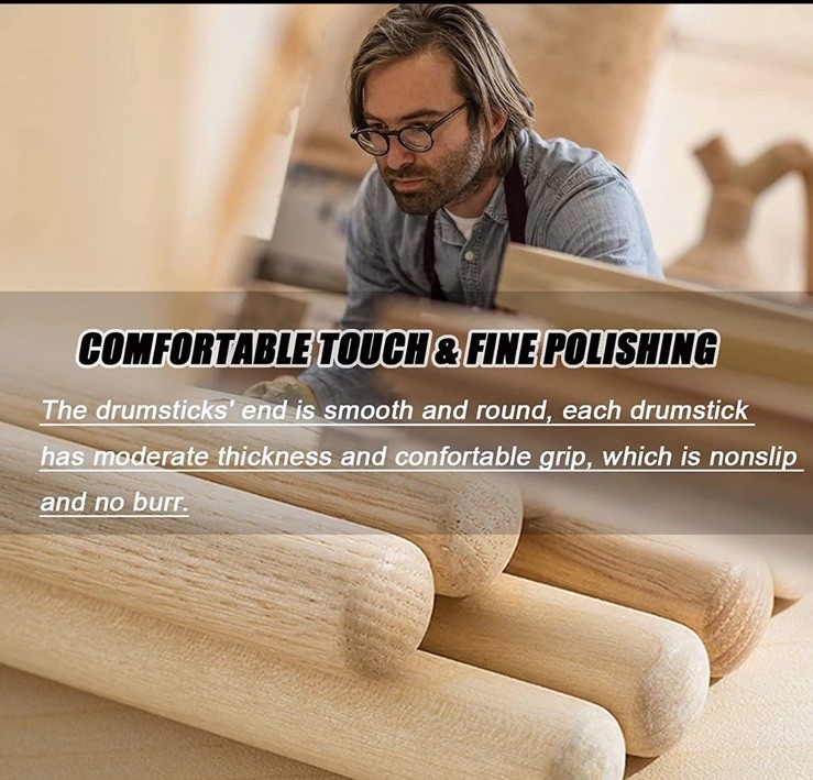 5A Drum Sticks Maple Drumsticks (Two Pair)