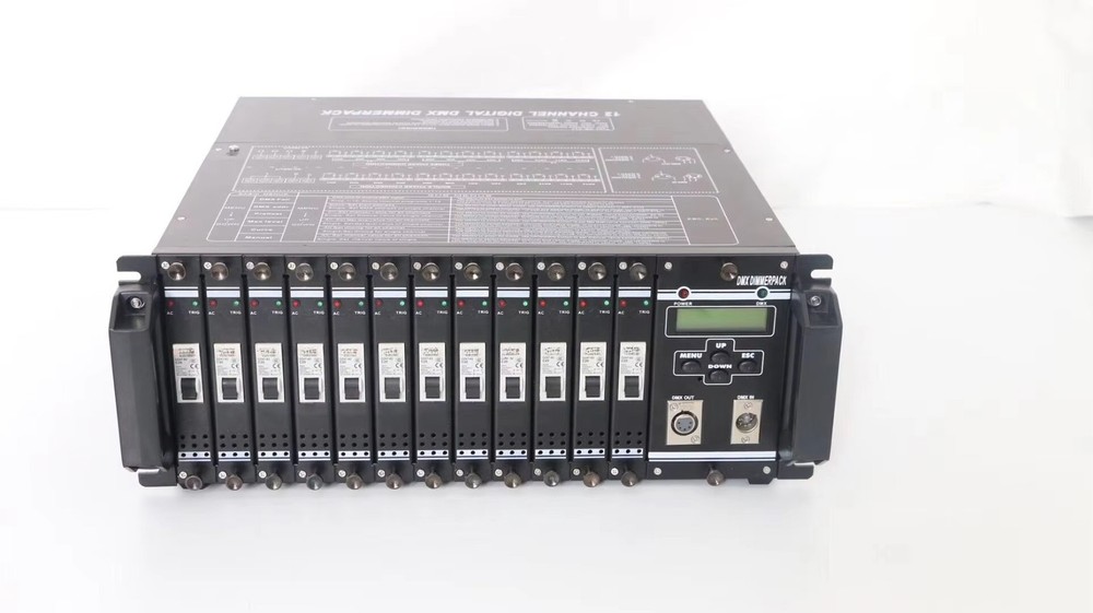 Professional 12-Channel DMX512 Dimmer Pack - High-Density Lighting Control​