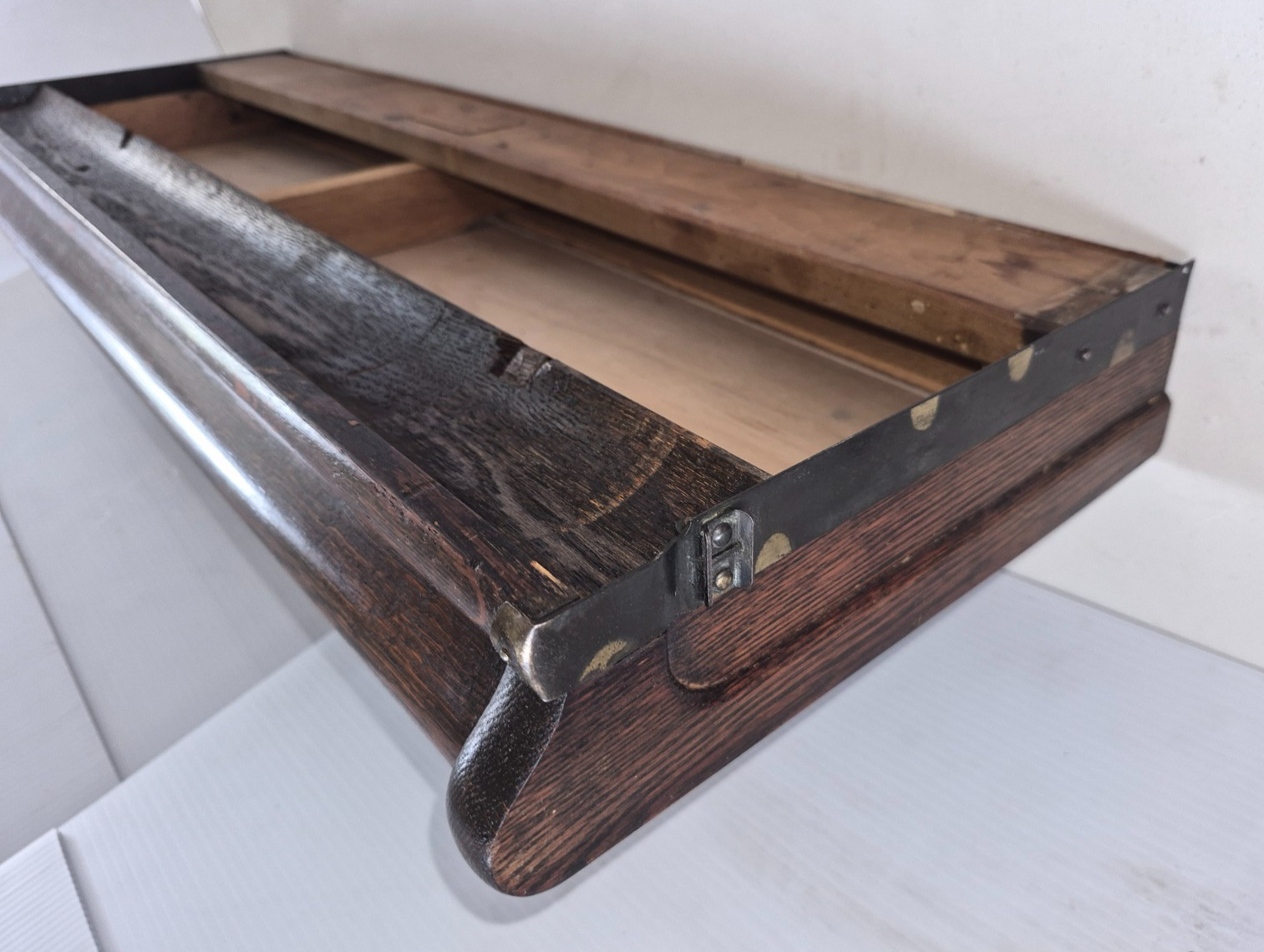 Antique Globe Wernicke Oak Barrister Bookcase Top D