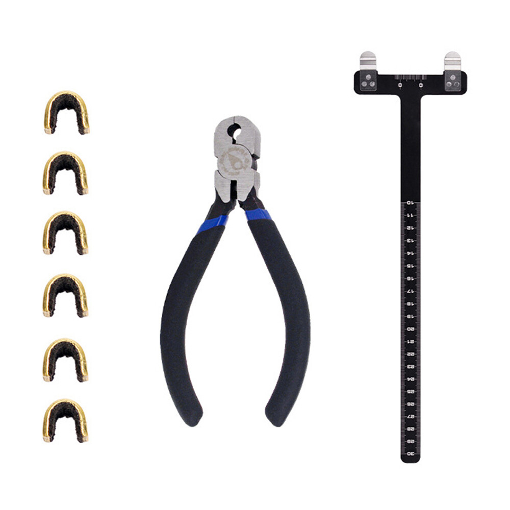 Archery Adjustment Tool Bow String Nocking Points Pliers T Squares Tuning S4N5