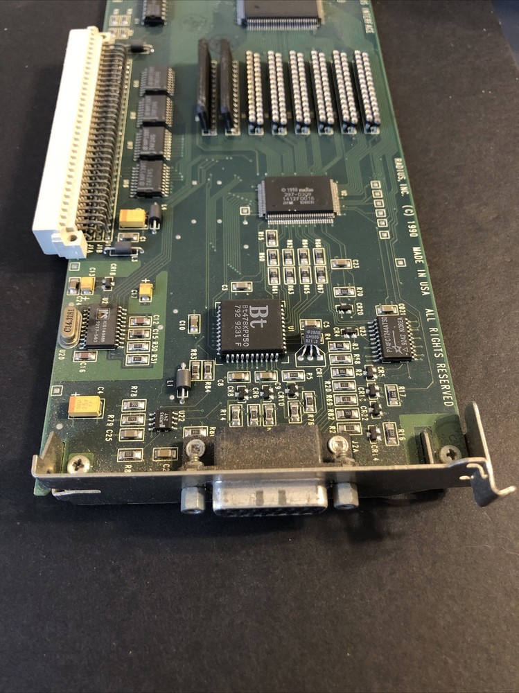 APPLE MACINTOSH RADIUS NUBUS INTERFACE 820-0064-D VIDEO CARD