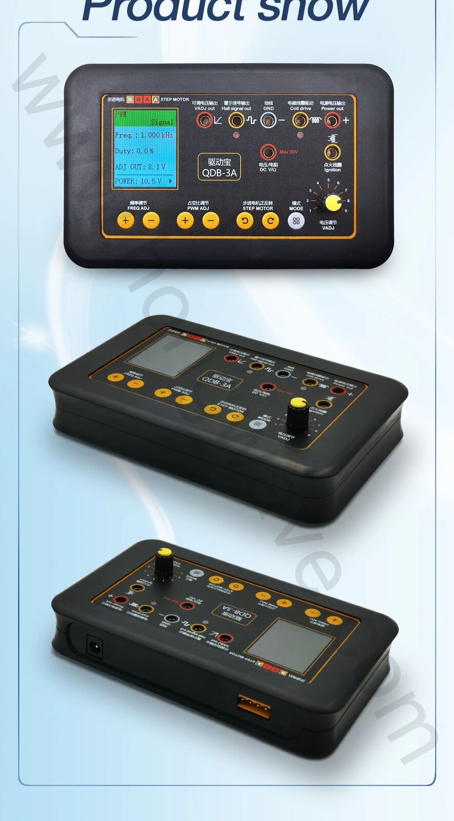 Auto Ignition Coil Tester Auto Stepper Motor Injector Detector Driver Generator