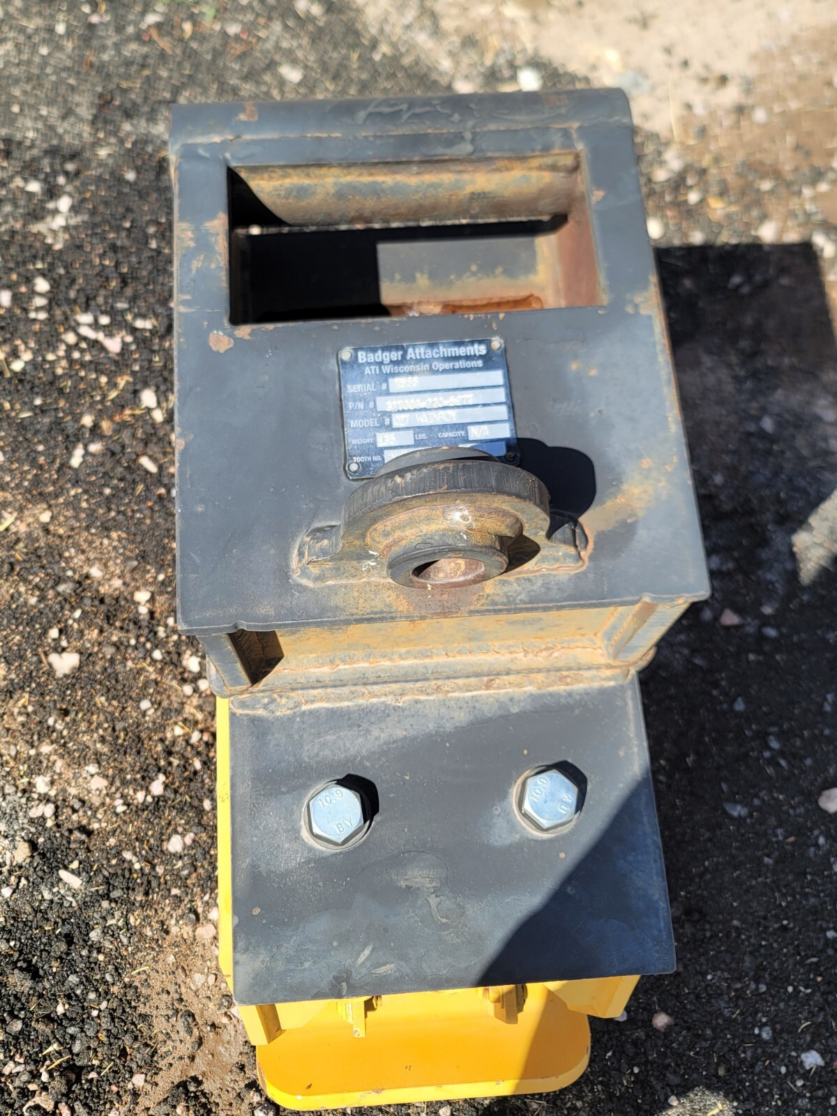 TC51 Breaker Technology Inc Hydraulic Compactor W/ Badger Attachment