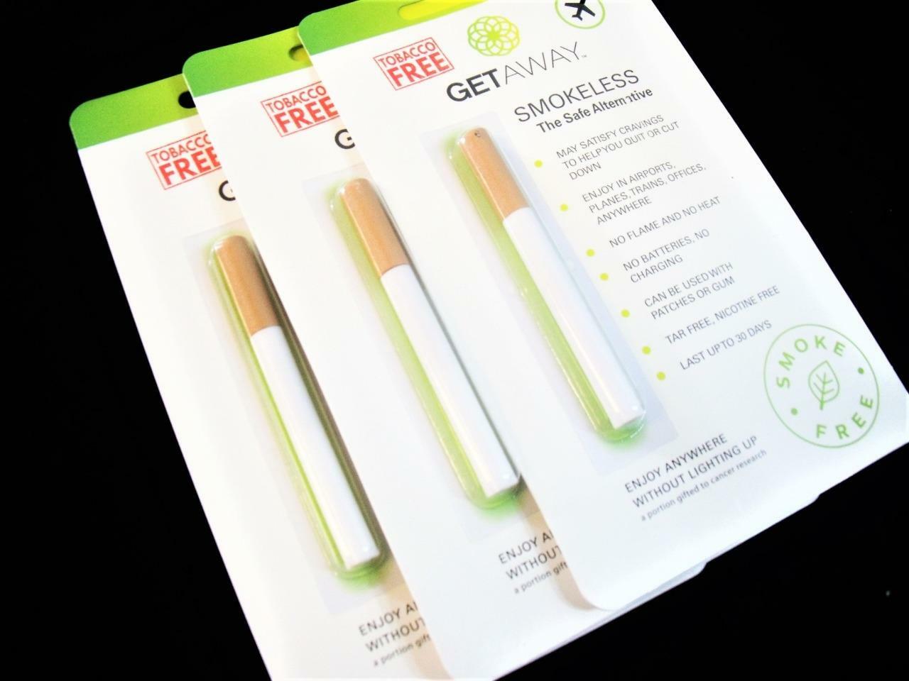 Lot of (3) Smoking Cessation Inhaler, Fake Cigarette Help Quit Aid Cut Down Safe