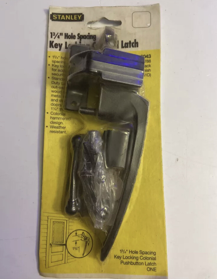 Stanley Key Locking Latch 1 3/4” 14-6043