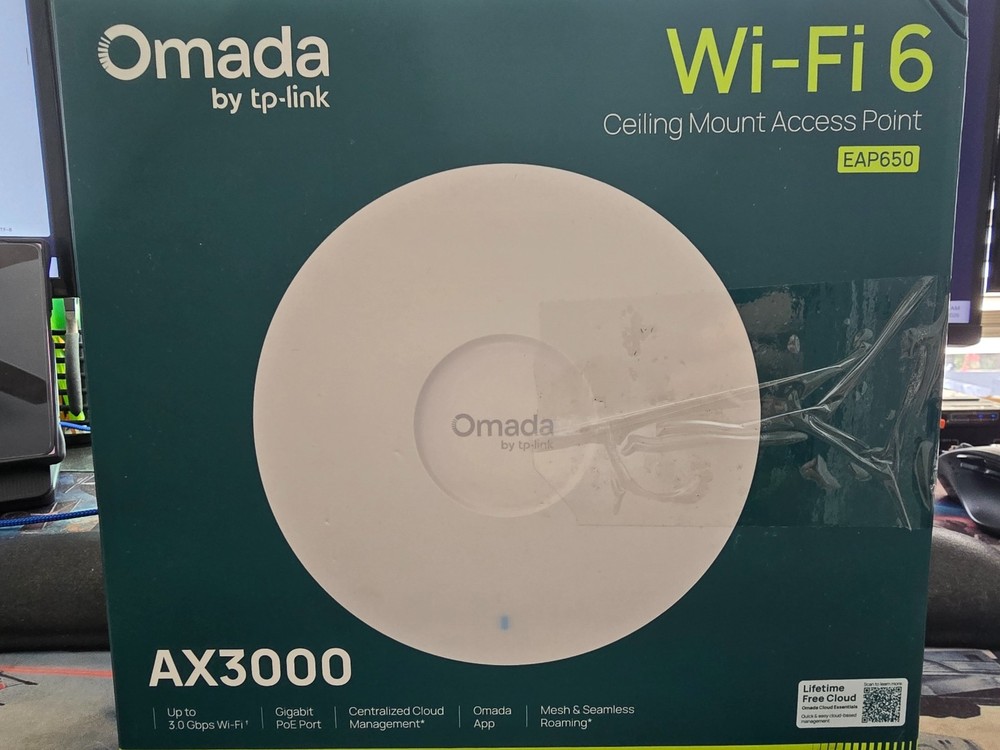 TP-Link AX3000 (EAP650) Ceiling Mount Wireless Access Point