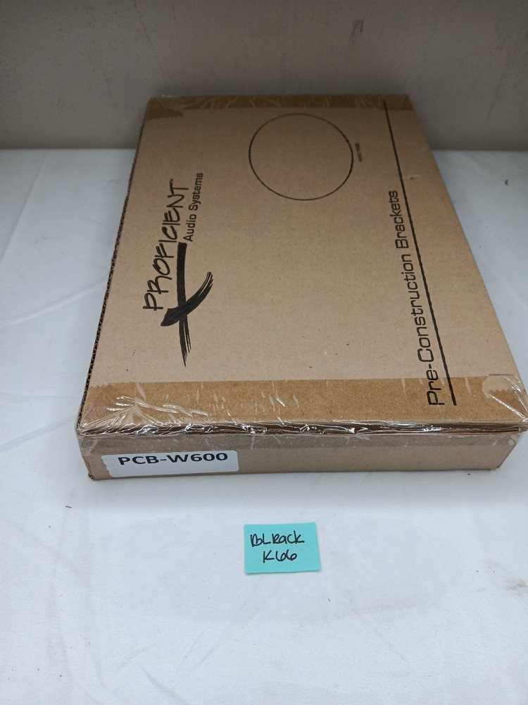 Proficient Audio 1 Pair PCB-W600 Pre-Construction Bracket for 6.5" In-wall