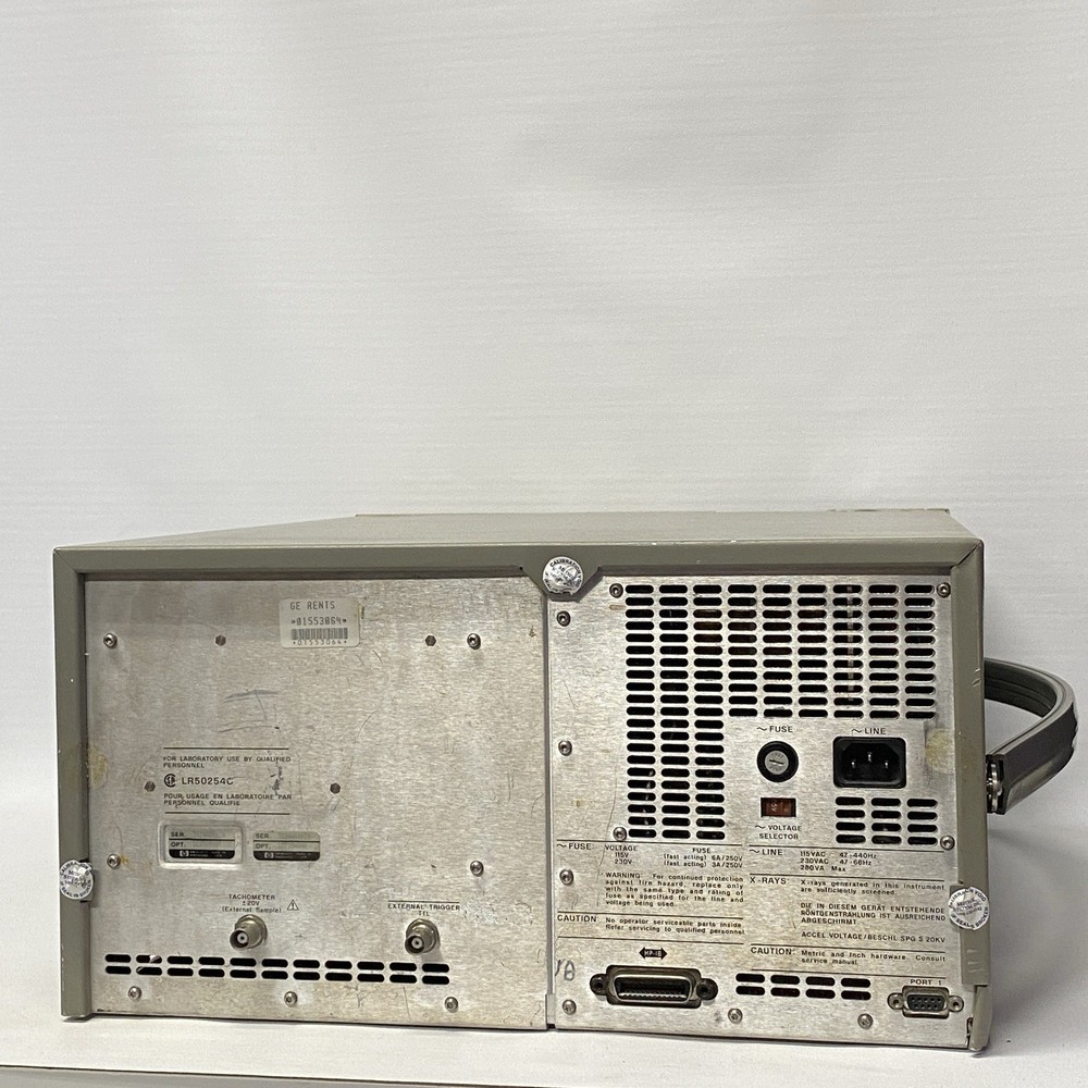 HP 35665A Dynamic Signal Analyzer Pre Owned. Read RS18